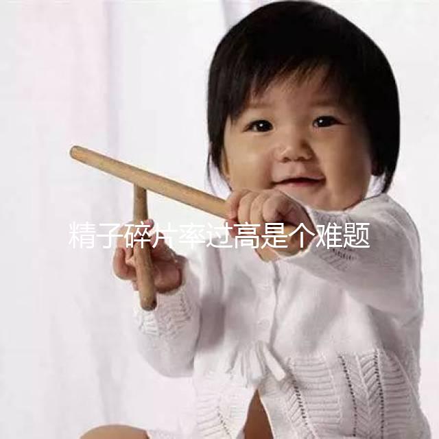 精子碎片率過高是個難題，改善質量只靠勃銳精可不行