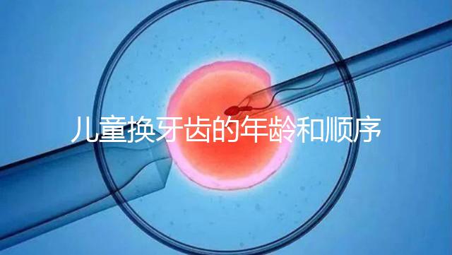 兒童換牙齒的年齡和順序是這樣的,附對(duì)照表圖片參考