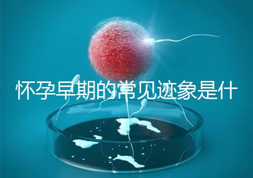 懷孕早期的常見跡象是什么？