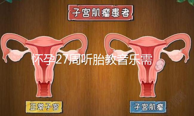 懷孕27周聽胎教音樂需要多長時間？過長會損害聽力