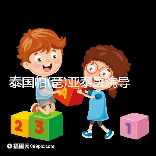 泰國帕(琶)亞泰醫(yī)院導(dǎo)航，1、2、3...試管嬰兒大不同