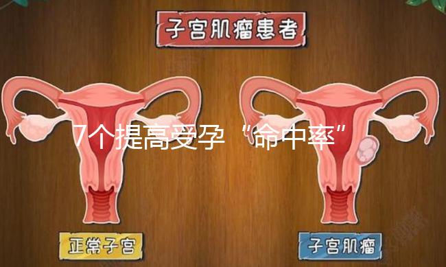 7個(gè)提高受孕“命中率”的訣竅，還不快快收入囊中！